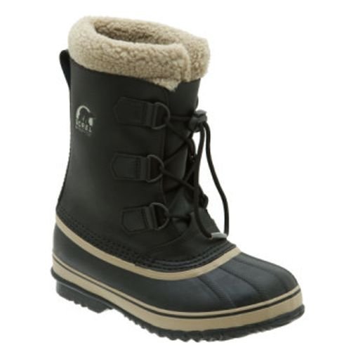 Sorel Yoot Pac TP Snow Boot - 1443 (Toddler/Little Kid/Big Kid),Black,7-7.5 M US Big Kid