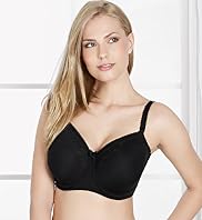 Post Surgery Modal Blend Lace Trim Padded E-G Bra