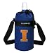 University of Illinois Water Bottle Holder and Bottle Fighting Illini Logo Sport Fitness Workout Gifts and Gift Ideas For Man Men Him Her Women Ladies Runners Joggers Sports OFFICIAL NCAA MERCHANDISE Water bottle