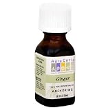 Aura Cacia 100% Pure Essential Oil, Ginger., 0.5-Ounces  (Pack of 2)