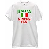 ITALIAN FORTY NINERS 49ERS FAN ITALY FOOTBALL FAN... by Gildan
