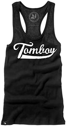 Badcock Women's Tomboy Tank Top XS Black