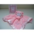 Personalised Teddy Bear Comforter in Gift Bag. Baby Gift.'