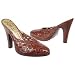 Carlos Santana Women's Pretentious (Cappuccino Leather 10.0 M)