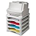 Stackable 5-Tier Storage Stand - Gray