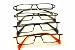 Reading Glasses - Hot Italian Design Metal Rectangles