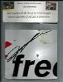 Jeff Gordon AARP DRIVE TO END HUNGER Signed Nascar Race Used Sheetmetal #9 - NASCAR Autographed Race Used Items