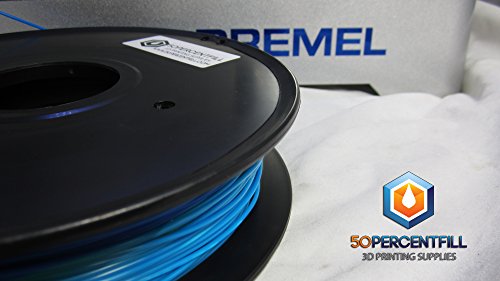 3D Printer Filament for Dremel Idea Builder - Bioluminescent Blue