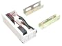 StarTech.com 3.5-Inch Hard Drive Bracket Kit for 5.25-Inch Front Bay with Dual Fan CPU Cooler - FanDRIVE2 (Beige)
