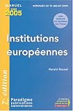 Institutions europ�ennes