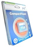 PQI 1GB CF CompactFlash Hi-Speed Compact Flash Memory Card: AC51-1030-0101 (Retail)