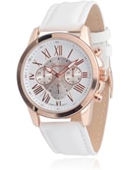 GP by Brinley Co. Womens Faux Leather Chronograph Watch