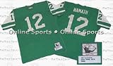 Review   / 1968 New York Jets Dark Authentic Throwback NFL Jersey From Mitchell and Ness, With #12 And 'Namath'