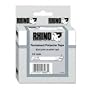Dymo 18484 White Perm Poly Labels, 3/4" x 18'