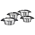 Fissler 1612804000 Intensa, 4-teilig Set, schwarz