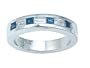 0.80 cttw Genuine Sapphire Band LIFETIME WARRANTY