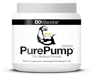 PurePump - Natural Pre-Workout Supplement - Vegan, Non-GMO