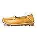 Lucksender womens Leather Driving Shoes Loafers Boat Shoes