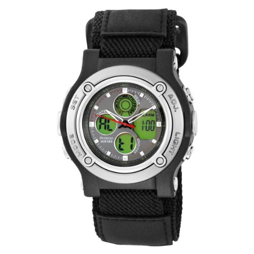 Armitron Men's 201984 Analog-Digital Black and Gray Sport Watch Armitron Men's 201984 Analog-Digital Black and Gray Sport Watch