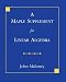 Book A Maple Supplement for Linear Algebra