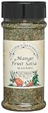 Lizzie's Kitchen Mango & Fruit Salsa Seasoning, 2.5-Ounce Plastic Jars (Pack of 4)