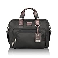 Tumi Luggage Alpha Bravo Yuma Slim Brief, Hickory, One Size