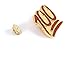 Last Valentine Emoji Icons Lapel Pin Nickel Plated Color Gold Enamel Pin (Red)