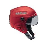Maplus X6 Stealth Ski Helmet with Visor (Red Matte)