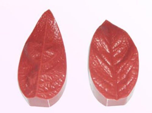 Fat Daddio's Silicone Veiner Mold, Lily Leaf, 73mm by 35mm by 19mm