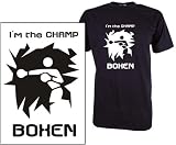 Sport - T-Shirt ( BOXEN ) (Farbe gelb) (Groesse L)