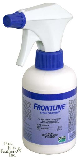 Frontline Spray Flea & Tick Control Treatment for Dogs & Cats 8 Weeks or Older (500 mL.)