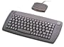 Adesso Wireless IR 88-Key Mini Black PS/2 Keyboard with 8D Cursor Control Pad  ( ACK-571PB )