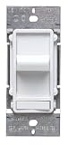 Leviton 604-6633PW  Decora Slide Dimmer 3-Way Switch