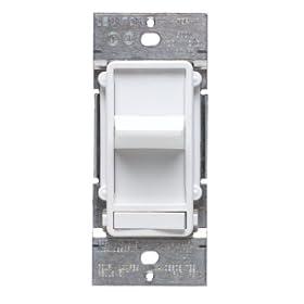 Click here to buy Leviton 604-6633PW Decora Slide Dimmer 3-Way Switch by Leviton.