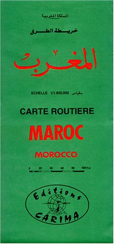 City Travel Guides Discounted  Livres : Carte routière : Maroc