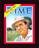 Sam Snead / TIME Cover: June 21, 1954, Framed Art Print by TIME Magazine