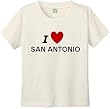 I LOVE SAN ANTONIO - BigBoyMusic Youth Designs - White T-shirt