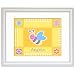 Flowerland White Personalized Print