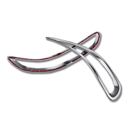 Rear Tail Outer Fog Light Lamp Cover Trim Decor Fit For Kia Sportage 4th Gen 2017