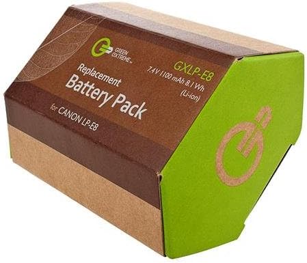 Green Extreme LP-E8 Lithium-Ion Battery Pack (1100mAh 7.4V)