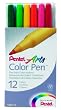 Pentel Arts Fine Point Color Pen Markers, Assorted