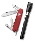 Victorinox Swiss Army Recruit Knife and Mini-Mag Flashlight Set
