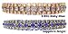 Safety Rhinestone Pet Collar - 11 Color Choices : Color BABY PINK : Size S : Buckle Style Rhinestone Buckle