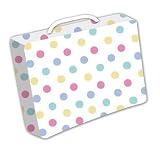 Cuddoozle Happy Back Support Cushion - White Dots