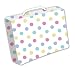 Cuddoozle Happy Back Support Cushion - White Dots