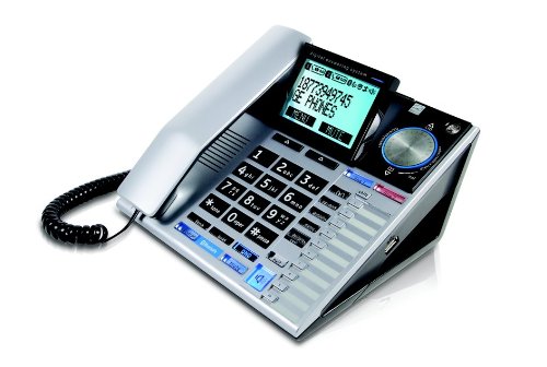 GE Pro Corded Two-Line Speakerphone with Digital Answering System, Caller ID, and Bluetooth Technology (30385EE1)