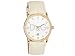 D&G WATCH GLORIA IPG SLV DIAL SWA BEIGE STRAP DW0502 Damen