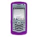 Dark Purple Soft Rubber Silicone Skin Cover Case for RIM BlackBerry 8110 8120 8130 Pearl Smartphone