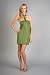Sexy Olive Rhinestone Dresses by Alexia Admor