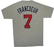 Jeff Francoeur Atlanta Braves Shirt Road Majestic MLB